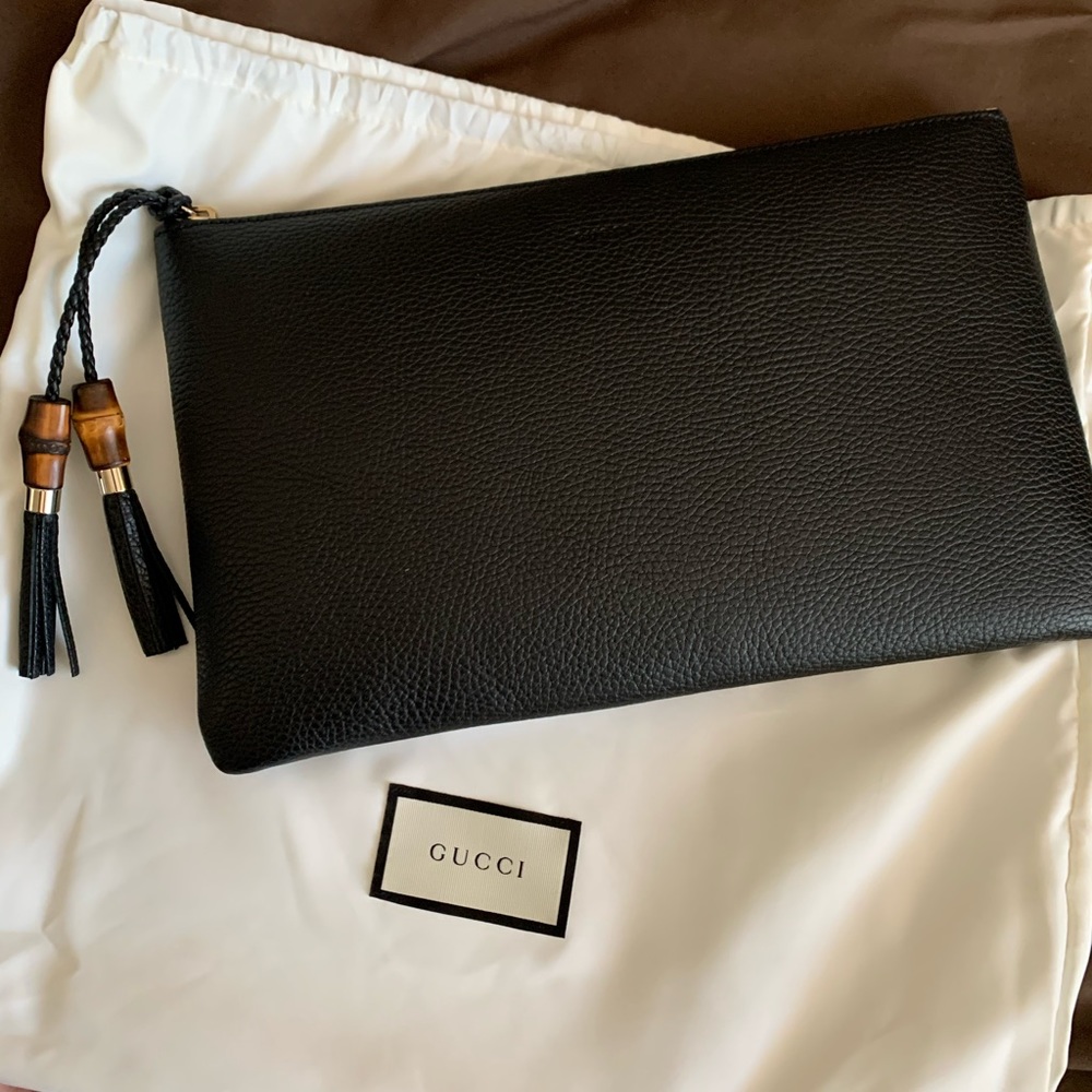 Gucci Bamboo Clutch